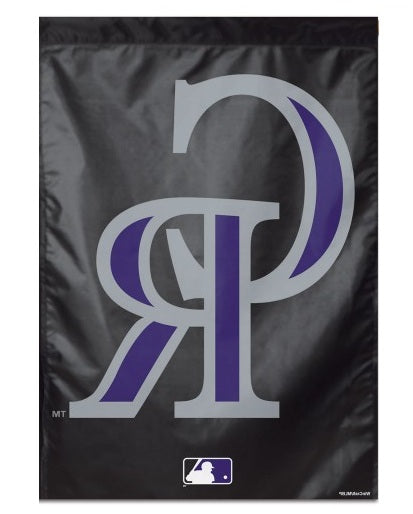 Colorado Rockies Banner CR Logo MLB House Flag heartlandflags