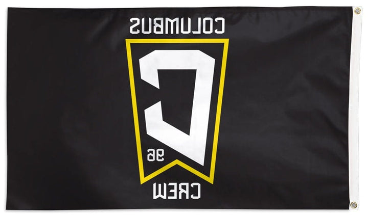 Columbus Crew Flag 3x5 MLS Black heartlandflags