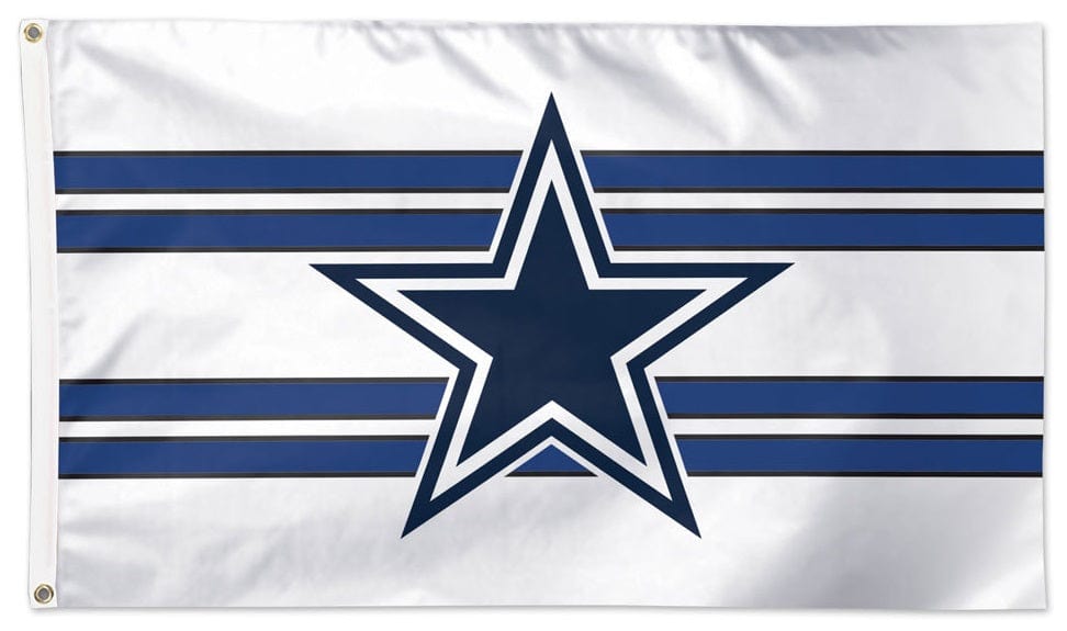 Dallas Cowboys Flag 3x5 Away Stripe heartlandflags