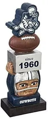 Dallas Cowboys Tiki Garden Statue heartlandflags