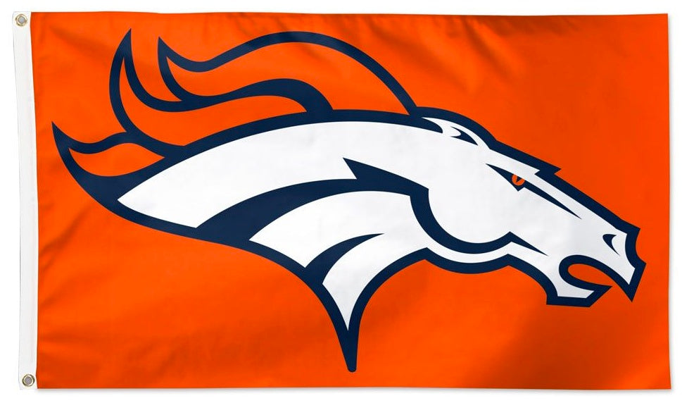 Denver Broncos 2 Sided Flag heartlandflags