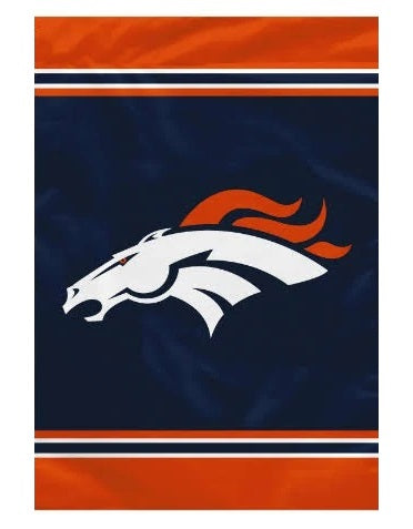 Denver Broncos Banner House Logo Flag heartlandflags