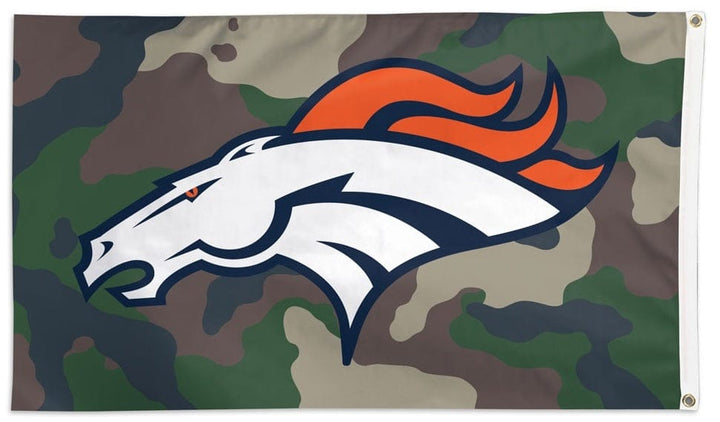 Denver Broncos Flag 3x5 Camo Military heartlandflags