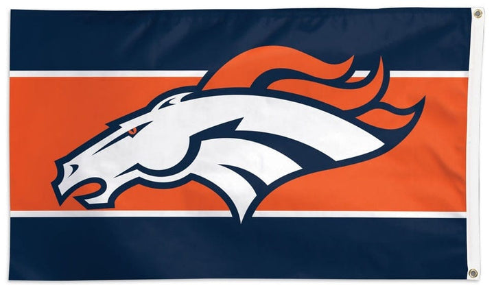 Denver Broncos Flag 3x5 Home Stripe heartlandflags