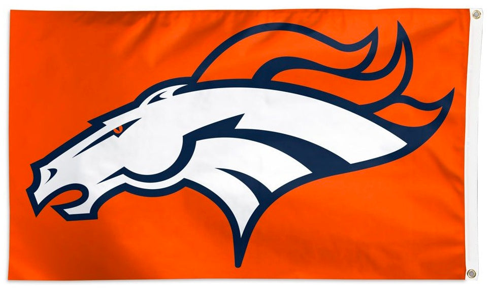 Denver Broncos Flag 3x5 Orange heartlandflags