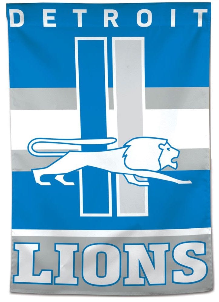 Detroit Lions Banner Throwback Logo House Flag heartlandflags