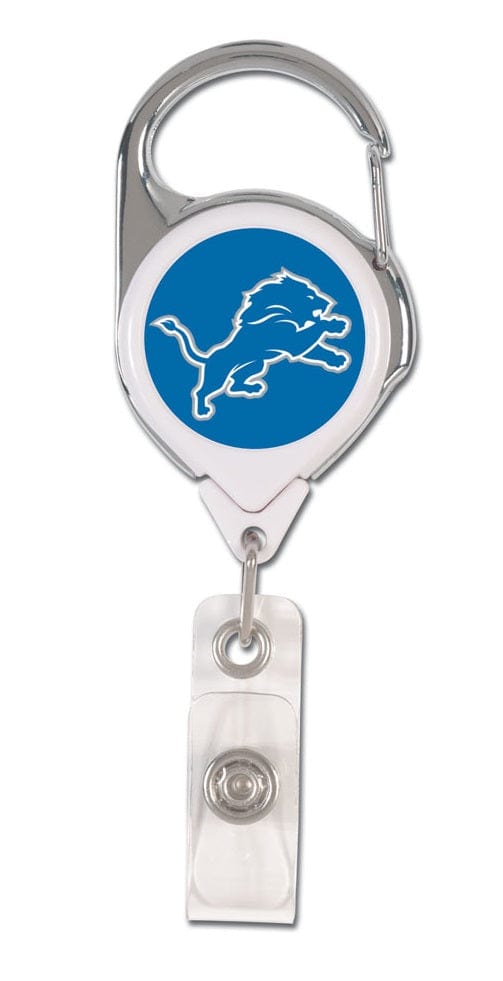 Detroit Lions Reel 2 Sided Premium Name Badge Holder heartlandflags