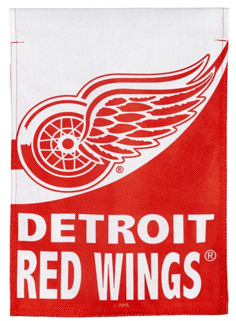 Detroit Red Wings Garden Flag 2 Sided Hockey heartlandflags