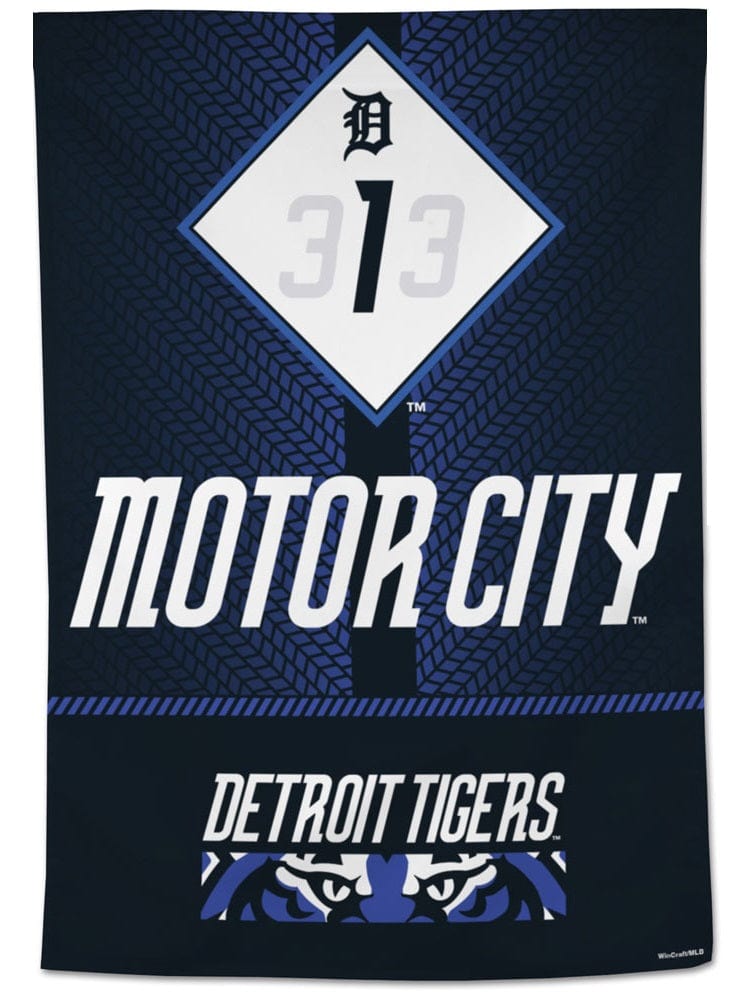 Detroit Tigers Banner City Connect Flag heartlandflags