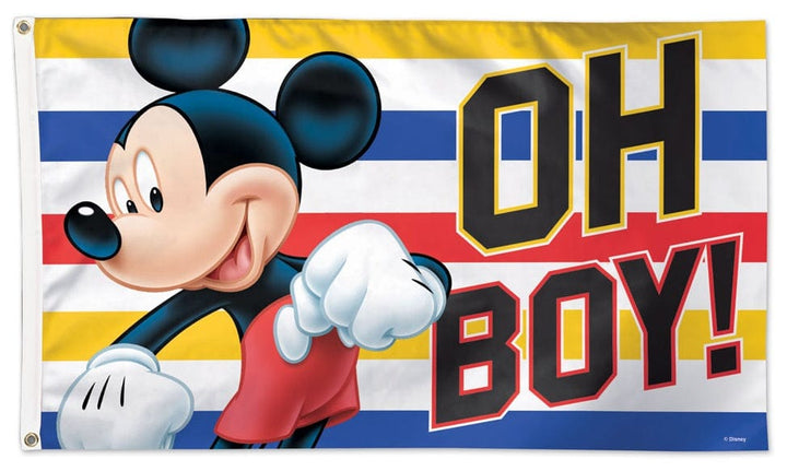 Disney Mickey Mouse Flag 3x5 Oh Boy heartlandflags