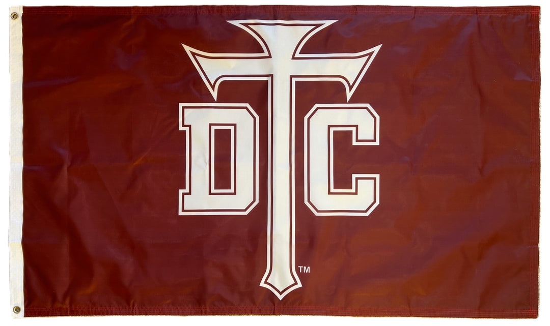 Dowling Catholic Cross Flag 2 Sided 3x5 heartlandflags