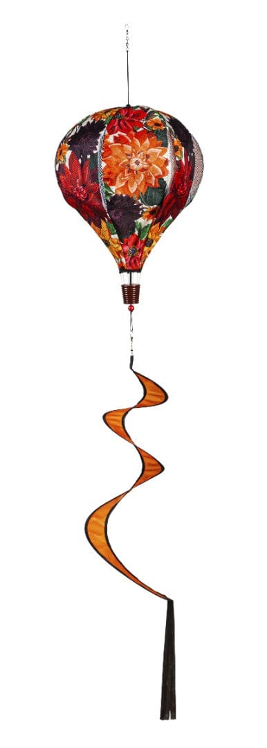 Fall Floral Home Sweet Home Balloon Spinner With Tail heartlandflags