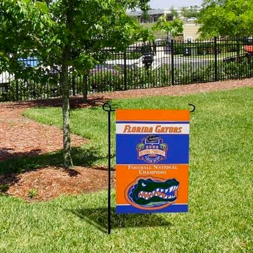 Florida Gators Football Champions Garden Flag 2 Sided heartlandflags