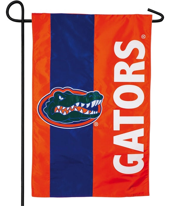 Florida Gators Garden Flag 2 Sided Applique Embellished heartlandflags