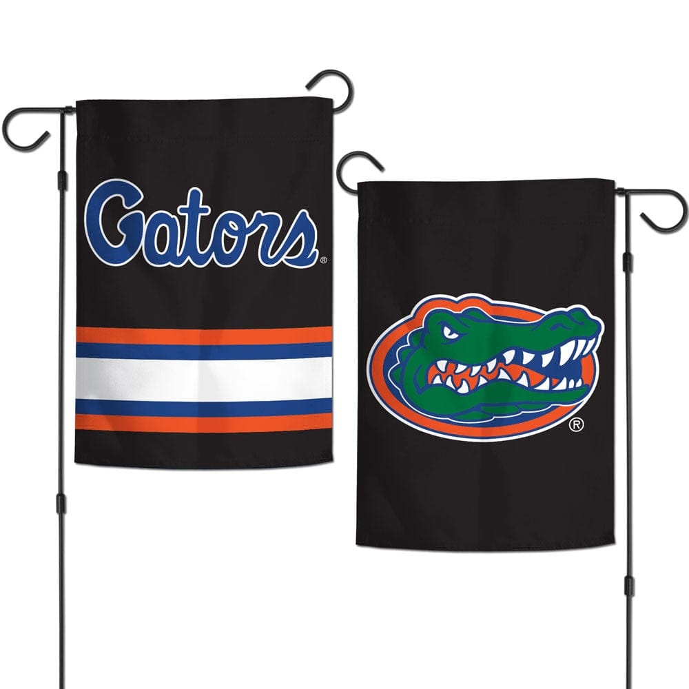 Florida Gators Garden Flag 2 Sided Black heartlandflags