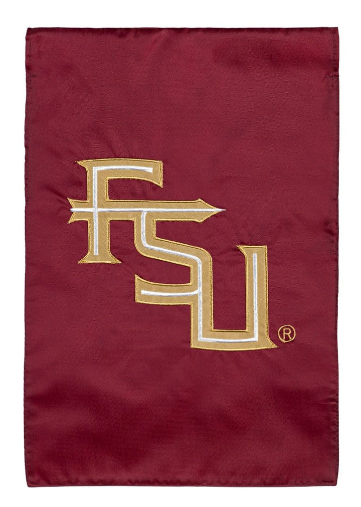 Florida State Seminoles Garden Flag 2 Sided Applique Logo heartlandflags