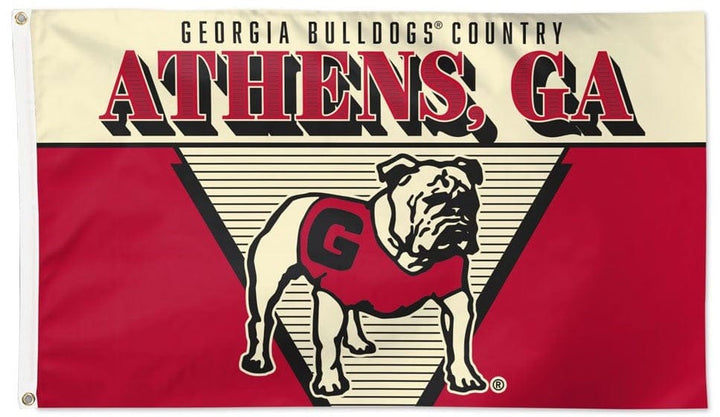 Georgia Bulldogs Country Flag 3x5 Athens heartlandflags