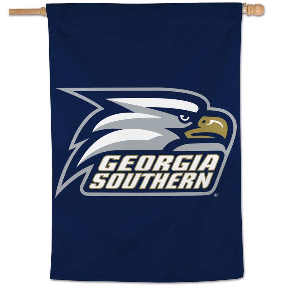 Georgia Southern Banner Vertical Logo Flag heartlandflags