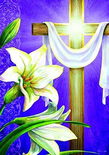 Glory of Easter Garden Flag 2 Sided heartlandflags