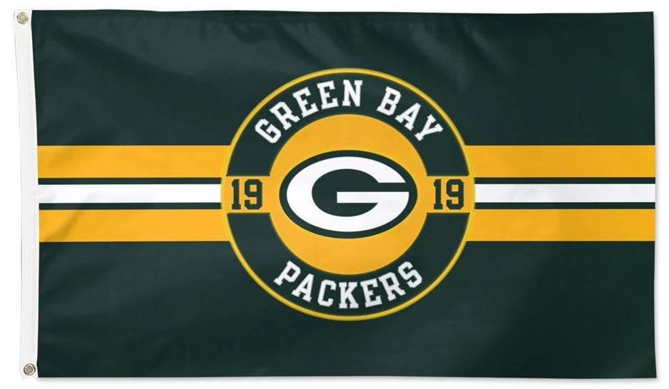 Green Bay Packers Applique Flag 2 Sided heartlandflags