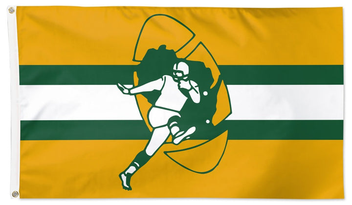 Green Bay Packers Retro Flag 3x5 heartlandflags