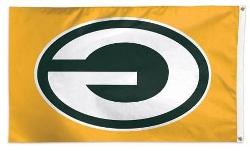 Green Bay Packers Yellow Flag 3x5 Single Sided heartlandflags