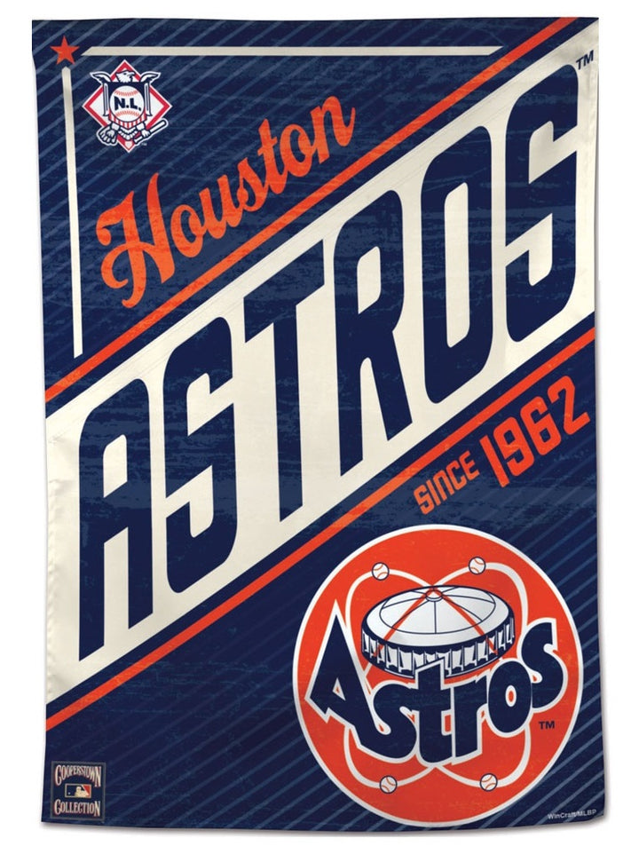 Houston Astros Flag Cooperstown Throwback House Banner heartlandflags