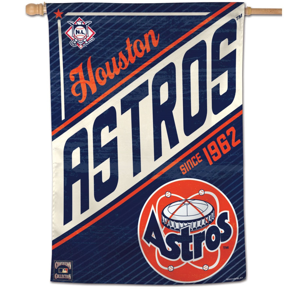 Houston Astros Flag Cooperstown Throwback House Banner heartlandflags