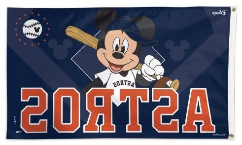 Houston Astros Mickey Mouse Flag 3x5 Disney heartlandflags