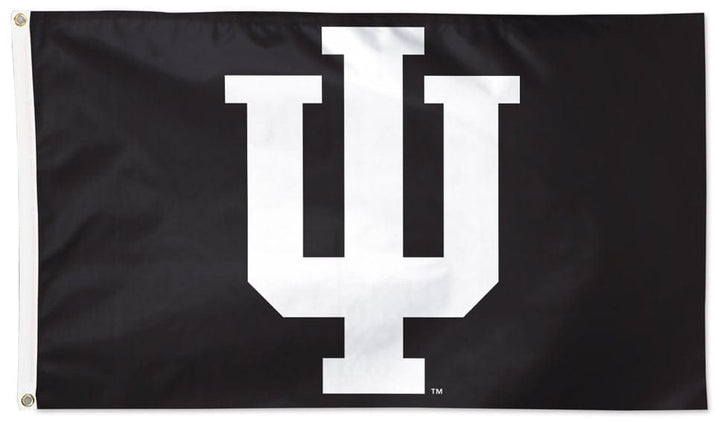 Indiana Hoosiers Flag 3x5 Logo Black heartlandflags