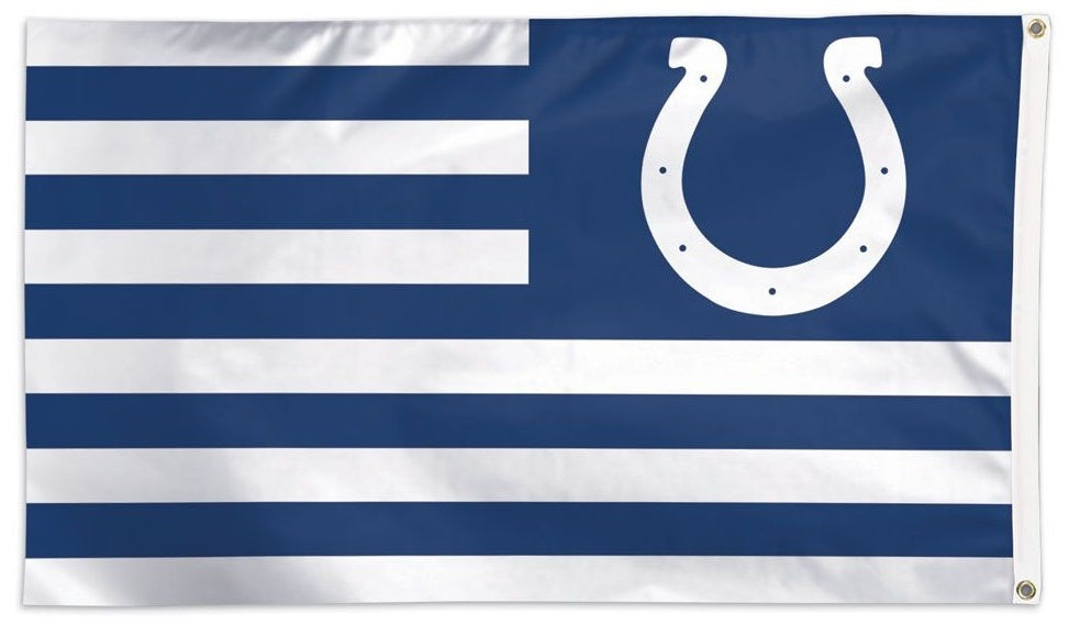 Indianapolis Colts Americana Flag 3x5 heartlandflags