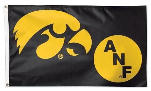 Iowa Hawkeyes Flag 3x5 ANF 2 Sided heartlandflags