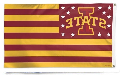 Iowa State American Flag 3x5 Stars and Stripes ISU heartlandflags