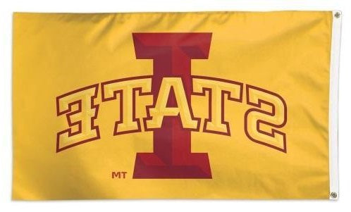 Iowa State Cyclones Flag 3x5 Yellow heartlandflags