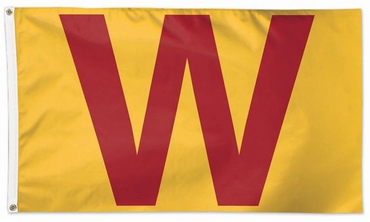 Iowa State Cyclones Win Flag 2x3 Cardinal W heartlandflags