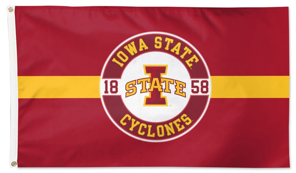 Iowa State Embroidered Flag 2 Sided 3x5 heartlandflags