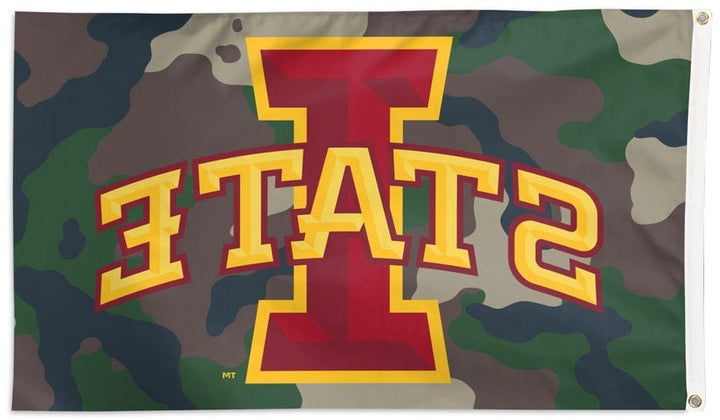 Iowa State Flag 3x5 Camouflage Military heartlandflags