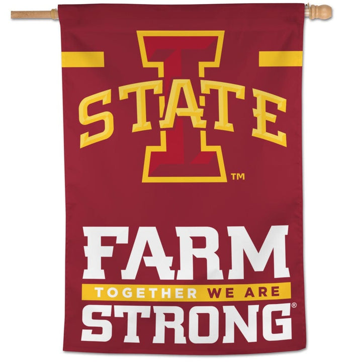 Iowa State Flag Farm Strong House Banner heartlandflags