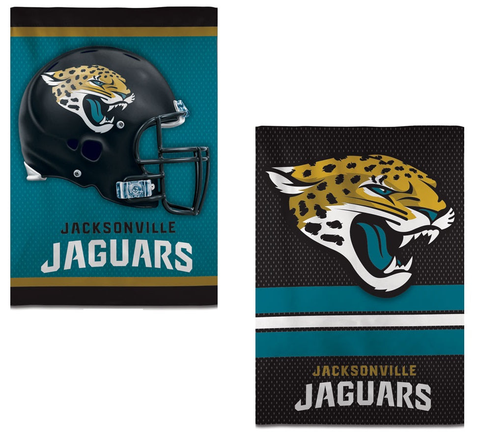 Jacksonville Jaguars Banner 2 Sided House Flag heartlandflags