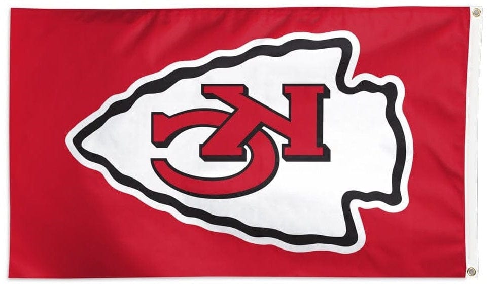 Kansas City Chiefs Flag 3x5 Red heartlandflags