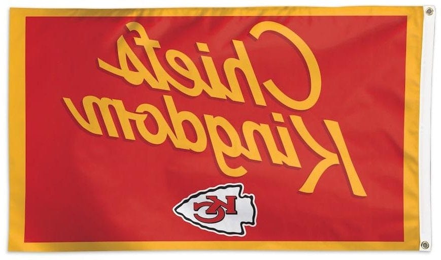 Kansas City Chiefs Kingdom Flag 3x5 heartlandflags