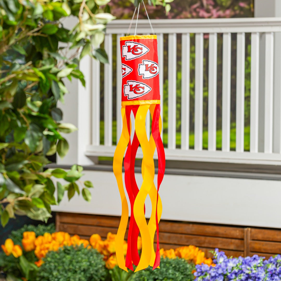 Kansas City Chiefs Windsock 40 Inches heartlandflags