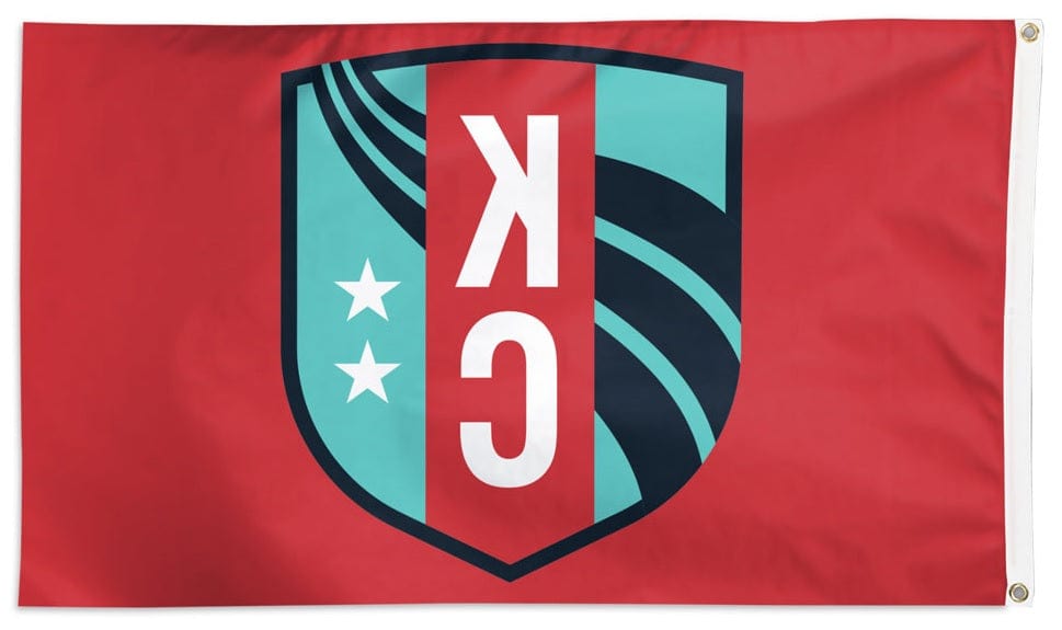 Kansas City Current Flag 3x5 Soccer NWSL heartlandflags