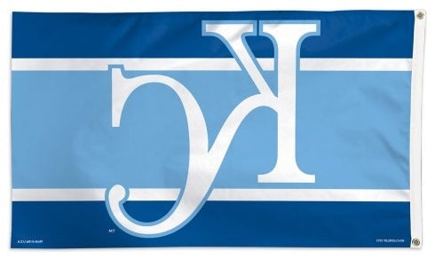 Kansas City Royals Flag 3x5 Horizontal Stripes heartlandflags