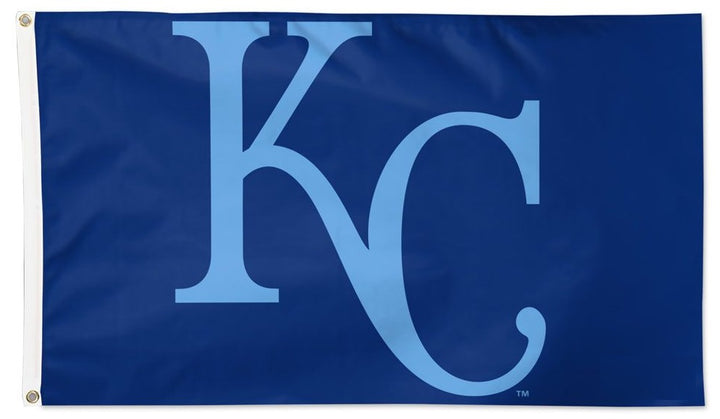 Kansas City Royals Flag 3x5 Powder Blue KC heartlandflags