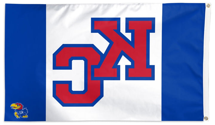 Kansas Flag 3x5 KC Logo heartlandflags