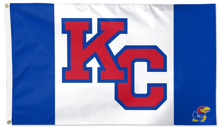 Kansas Flag 3x5 KC Logo heartlandflags