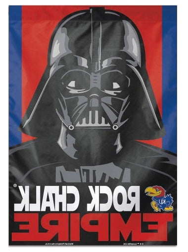 Kansas Jayhawks Flag Star Wars Rock Chalk Empire heartlandflags