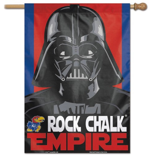 Kansas Jayhawks Flag Star Wars Rock Chalk Empire heartlandflags