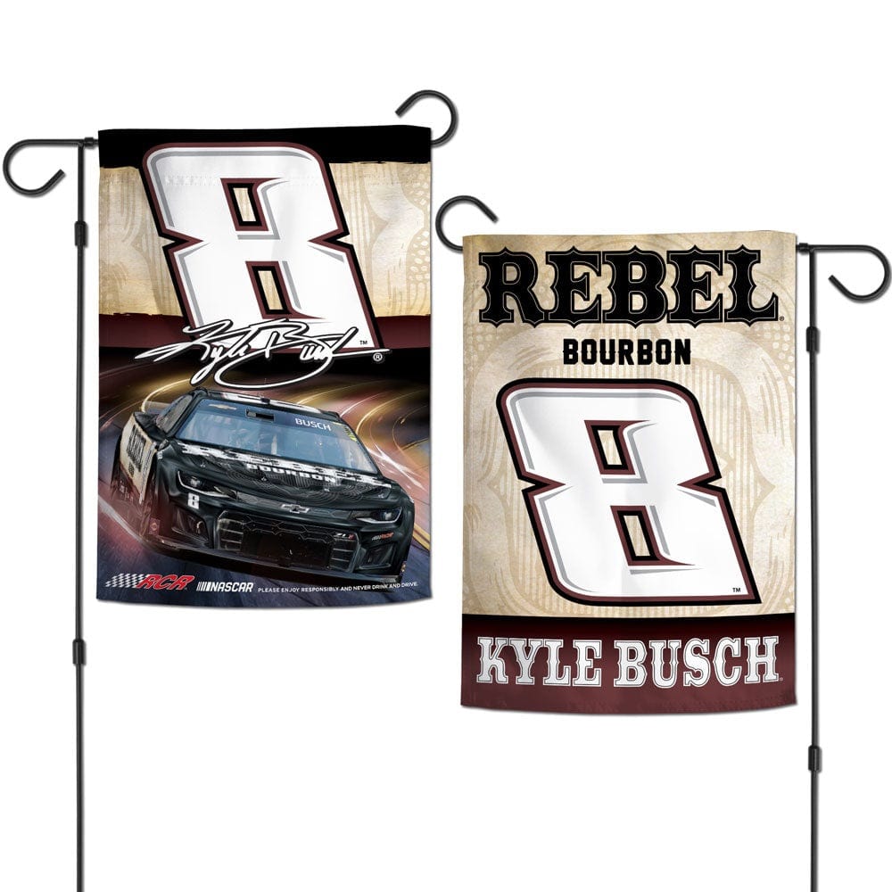 Kyle Busch Garden Flag 2 Sided 2024 heartlandflags